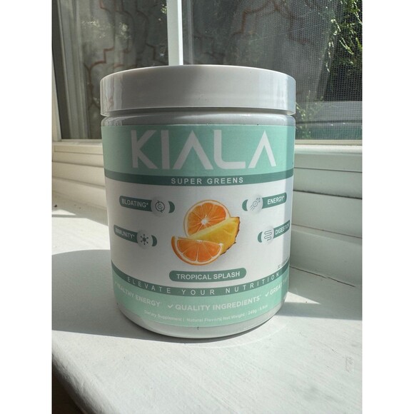 Kiala Nutrition super greens 30 servings tropical splash - Picture 1 of 2